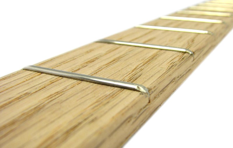 C. B. Gitty Fully Fretted Cigar Box Guitar Fretboard - Red Oak - 25-inch Scale - Made in the USA! - Image 2
